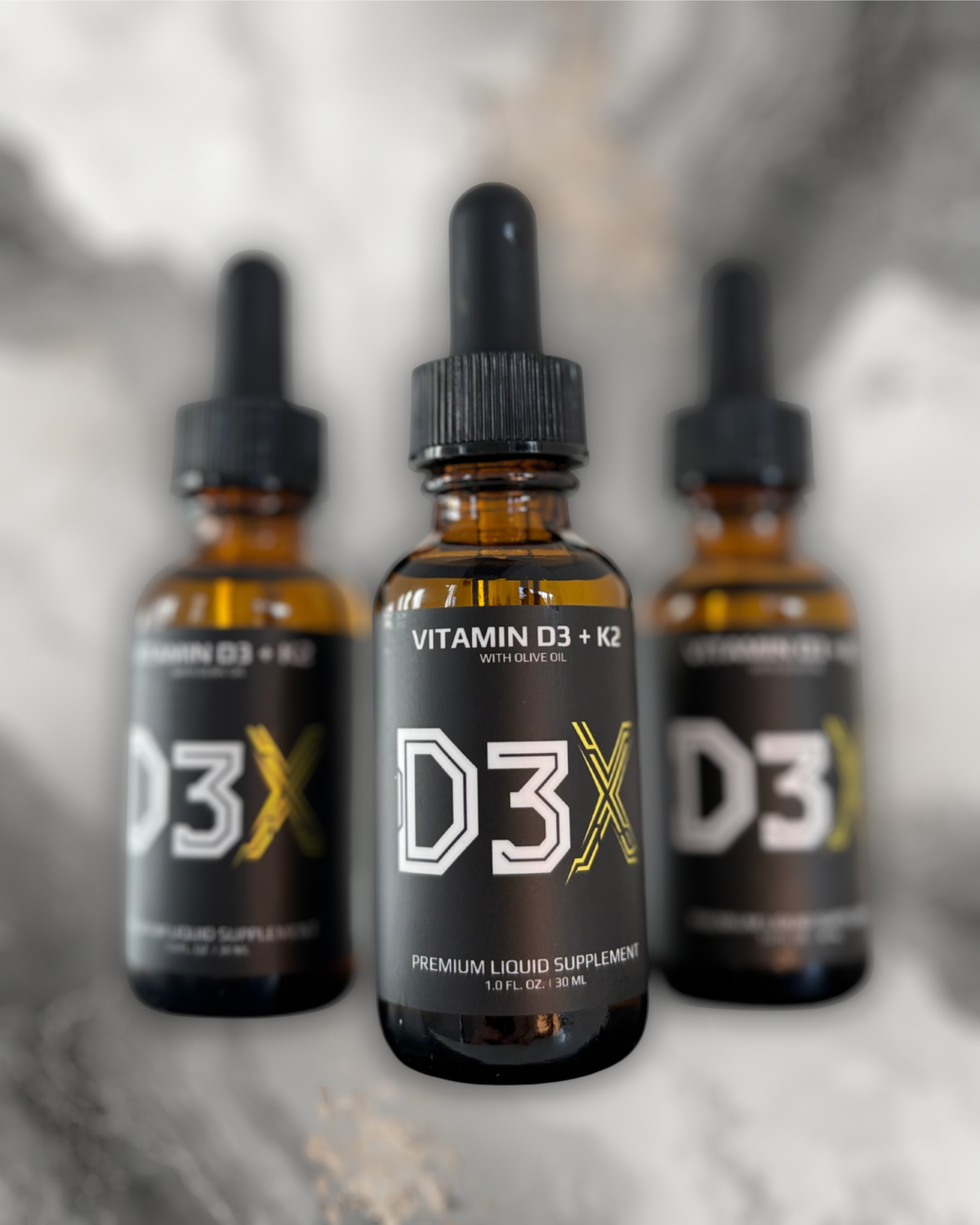 Premium Vitamin D3 + K2.